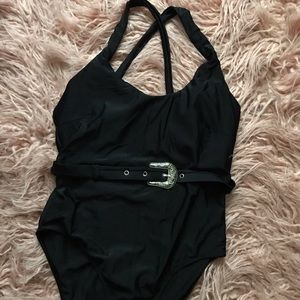 One piece bathing suit